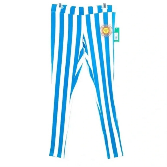 Tipsy Elves Argentina leggings Women’s size medium. NWT - Picture 1 of 5